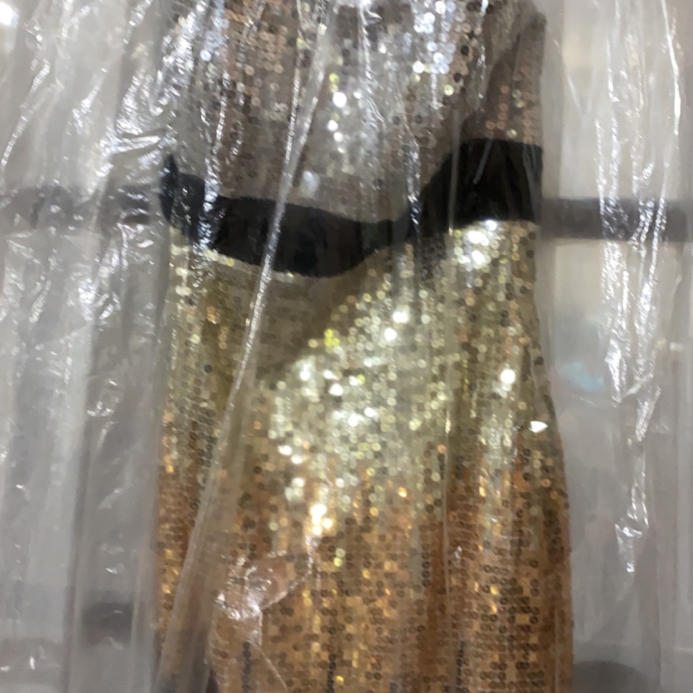 Short sequin party dress